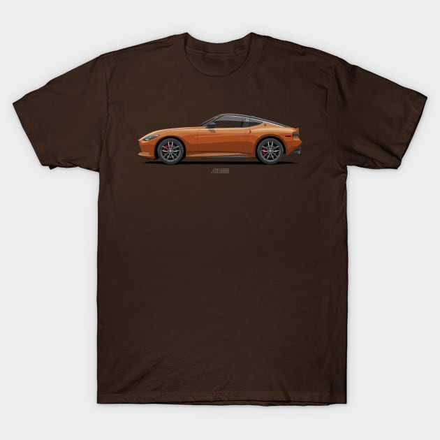 400Z Orange T-Shirt by ARVwerks